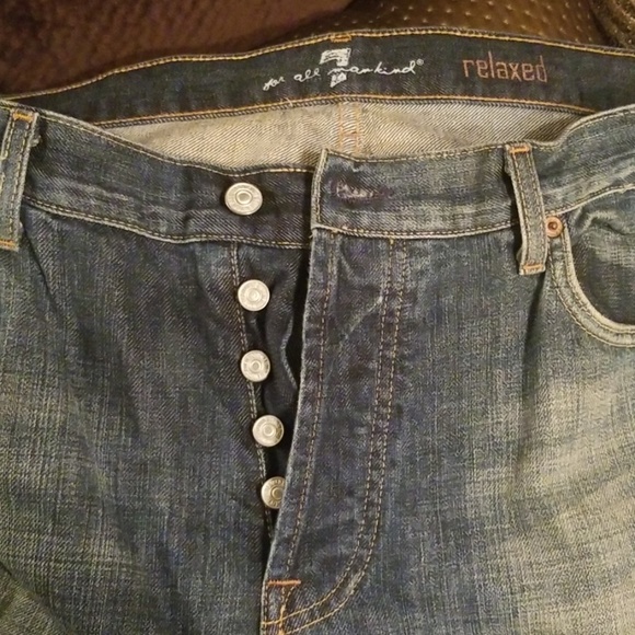 7 for all Mankind Mens Relaxed Jeans - Picture 3 of 6